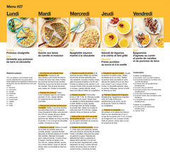 Organiseur menu en 2h tome 2: Nouveaux menus