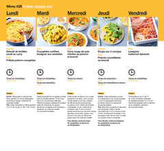 Organiseur menu en 2h tome 2: Nouveaux menus