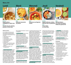 Organiseur menu en 2h tome 2: Nouveaux menus