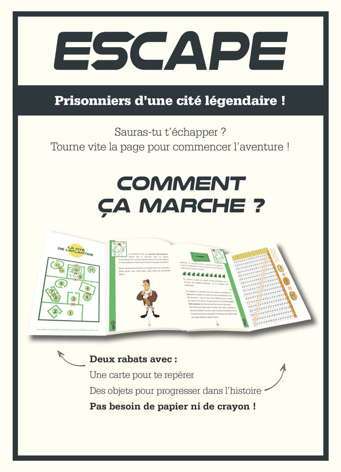 Escape ! Prisonniers de l'Atlantide