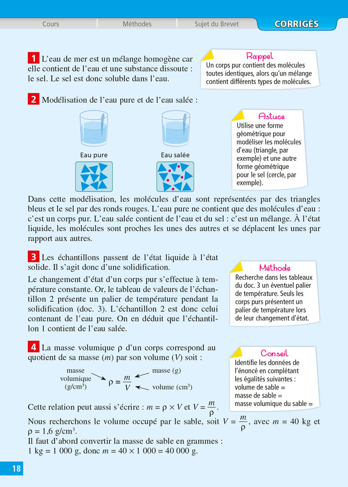 Objectif Brevet Sciences