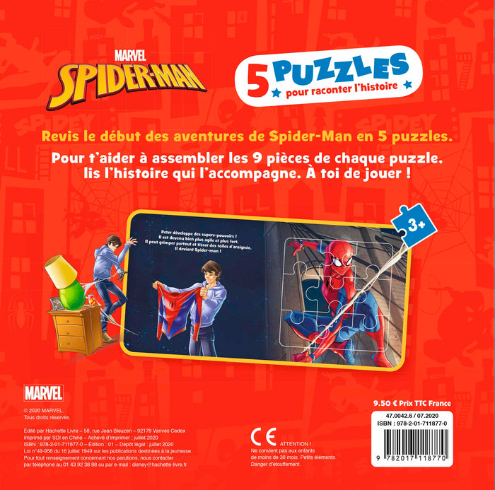 Spider-Man - Mon Petit Livre Puzzle