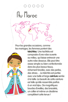 Minimiki - Carnet créatif - Robes du monde