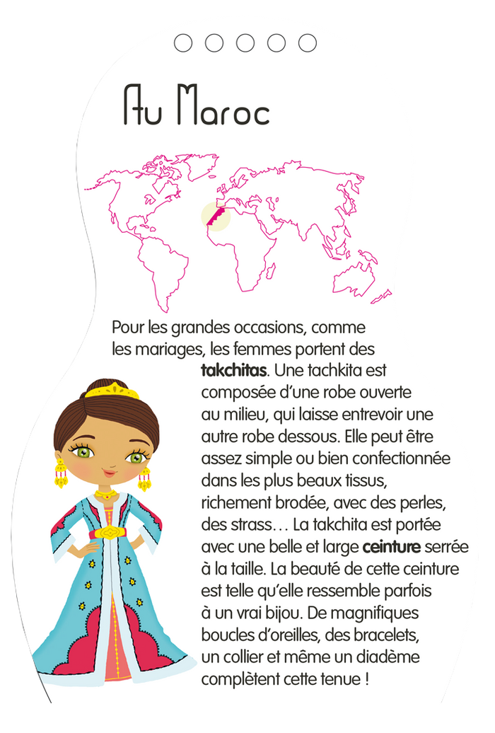 Minimiki - Carnet créatif - Robes du monde