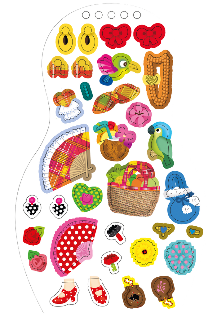 Minimiki - Carnet créatif - Robes du monde