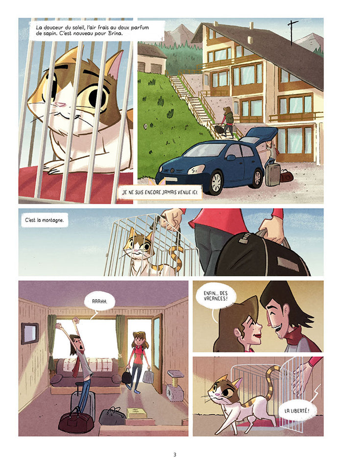 Brina T1: La bande du soleil félin