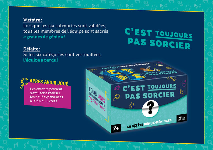 Boite remue-méninges - C'est toujours pas sorcier