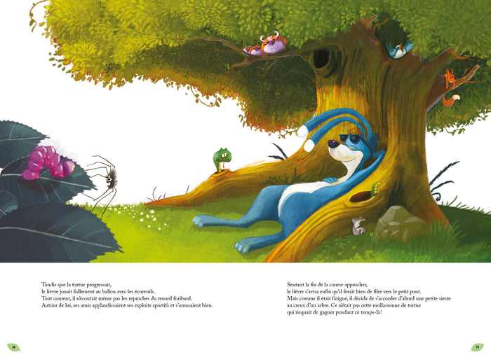 Les fables de La Fontaine dynamitées