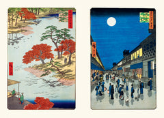 Hiroshige Cent vues célèbres d'Edo (coffret)