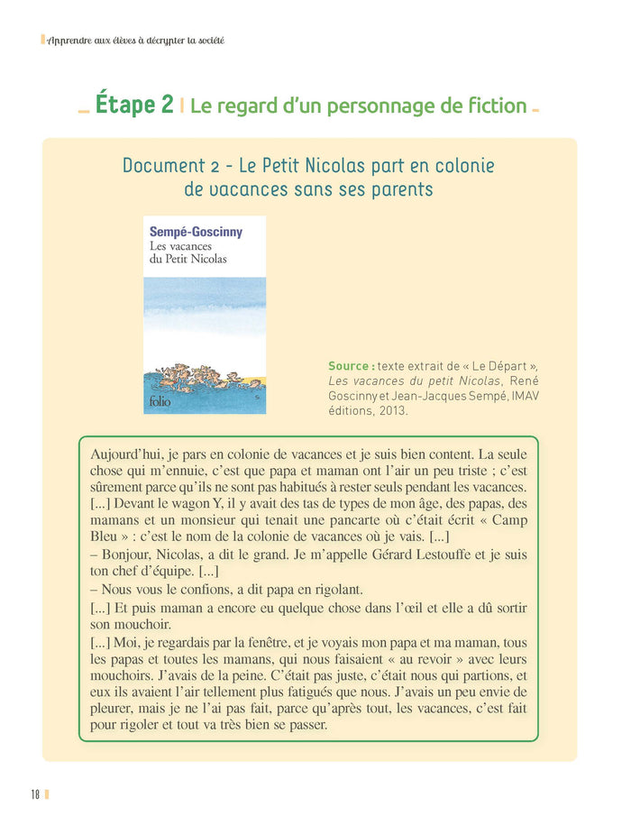 Apprendre aux élèves à décrypter la société cycle 3 + ressources numériques