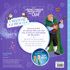 LA REINE DES NEIGES - Joyeuses Fêtes avec Olaf - Livre DVD - Disney