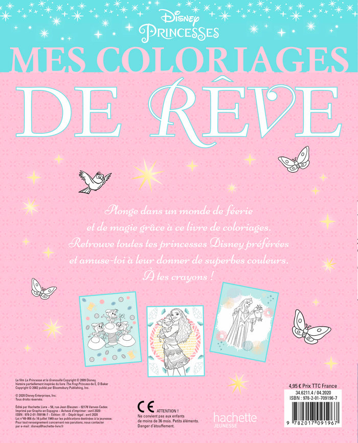 Mes Coloriages de Rêve - Les Princesses et leurs amis