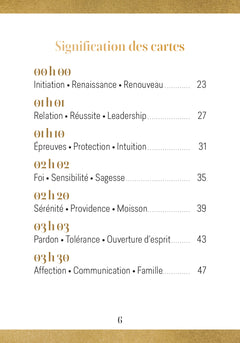 L'oracle angélique des heures miroirs