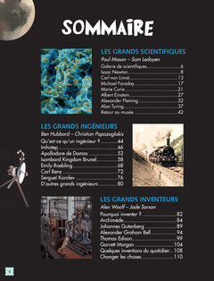 Grands scientifiques en BD