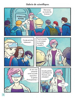 Grands scientifiques en BD