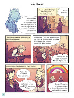 Grands scientifiques en BD