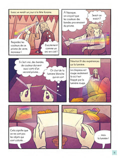 Grands scientifiques en BD
