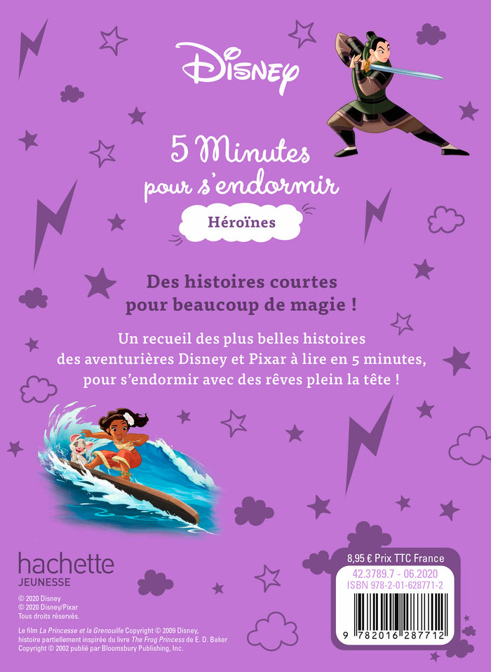 Disney - 5 minutes pour s'endormir - Héroïnes