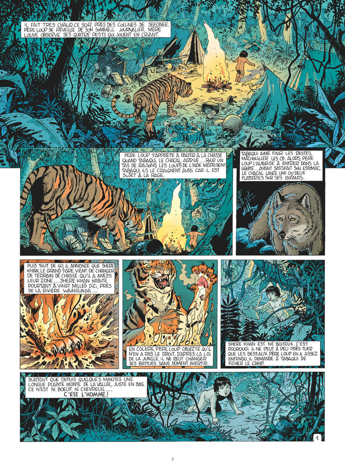 Le livre de la jungle en BD