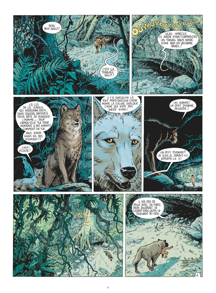 Le livre de la jungle en BD