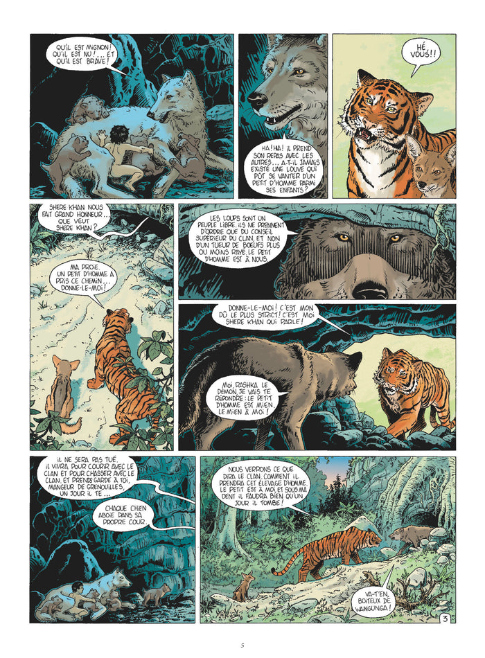 Le livre de la jungle en BD