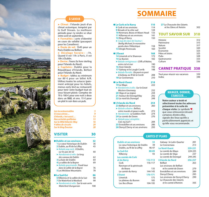 Guide evasion irlande