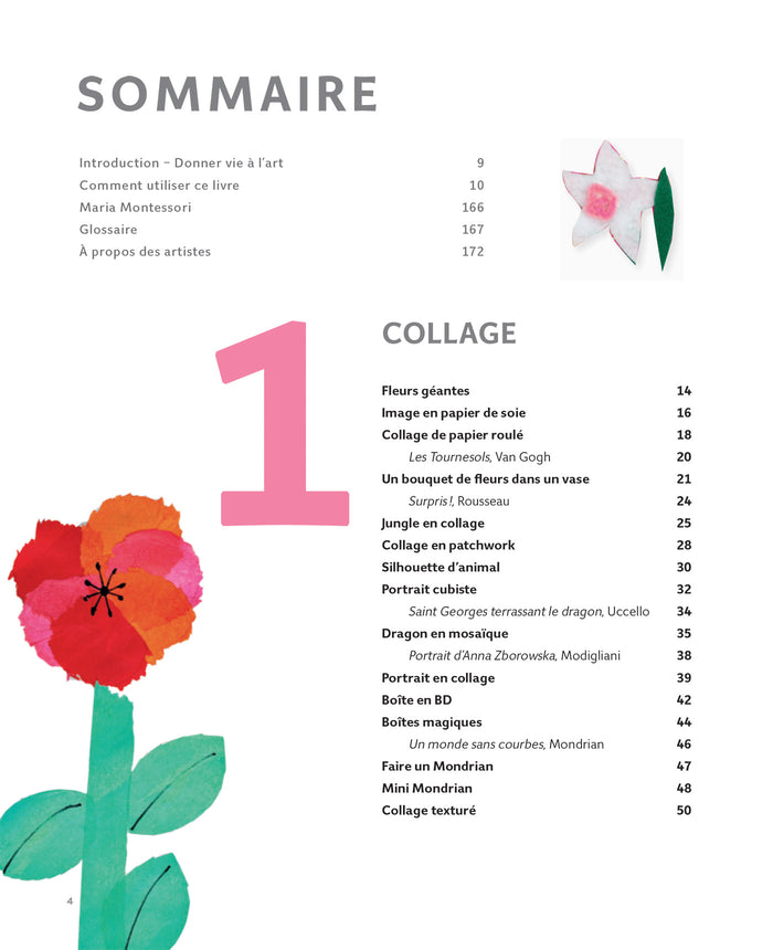 Livre d'art Montessori