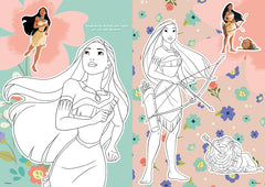 Disney Princesses - Je colorie mes amies - Princesses rebelles - Stickers offerts
