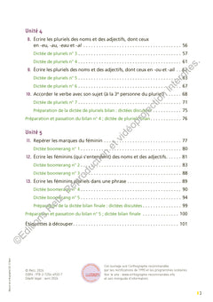 Réussir en orthographe CE2 - cahier de l'élève - programme 2025