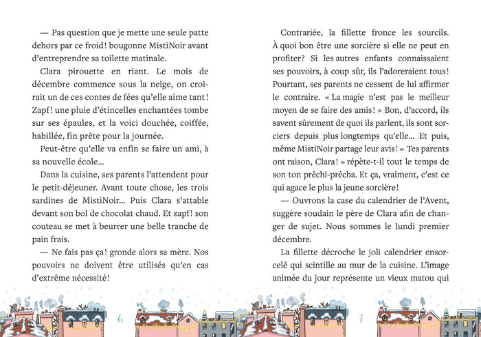 Mon roman de l'avent - Le Noël de Clara la petite sorcière