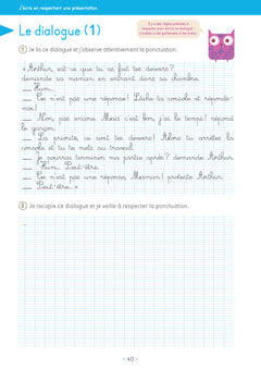 Mon cahier d'écriture CE1 perfectionnement