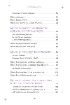 Ma grossesse sacrée - 25 rituels pour t'accompagner