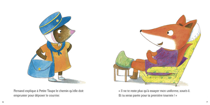 Petite taupe - Le facteur est passé