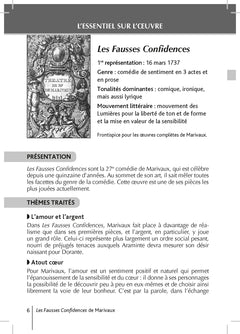 Bibliolycée - Les Fausses confidences