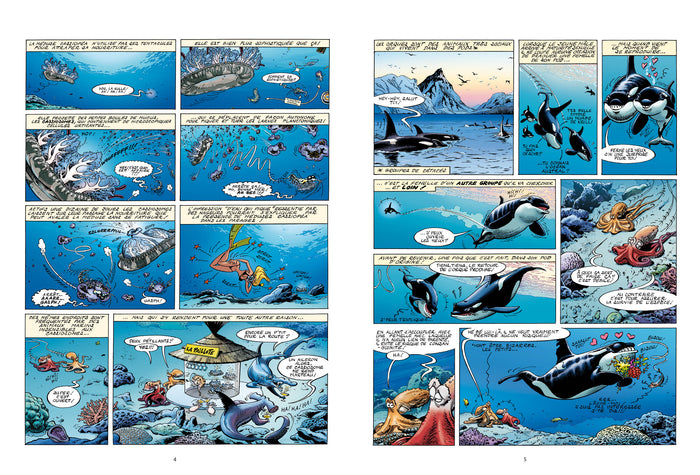 Les Animaux marins en BD - tome 06