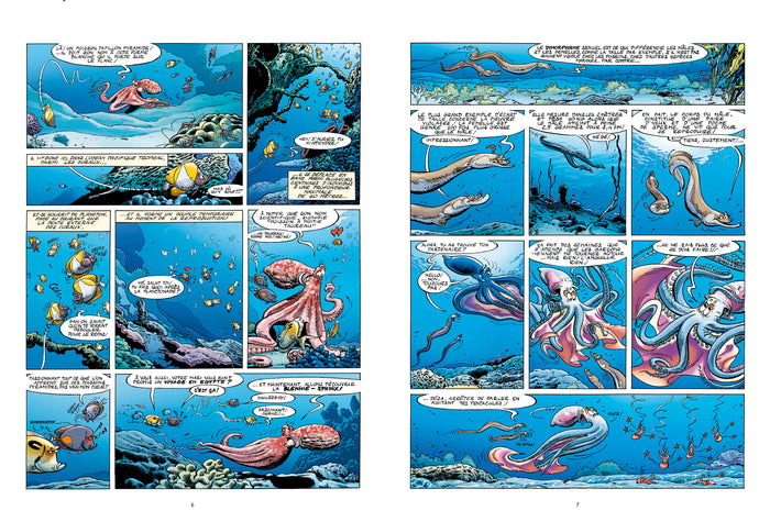 Les Animaux marins en BD - tome 06