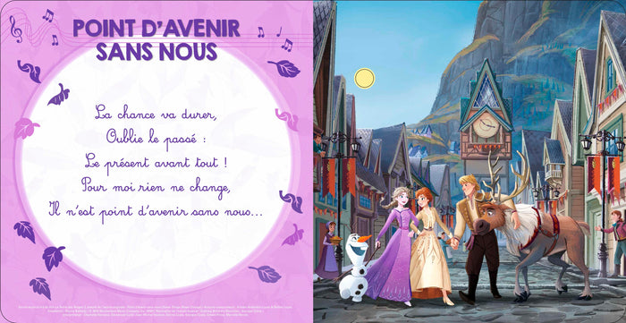 La reine des neiges 2 - Mes premières chansons - Disney