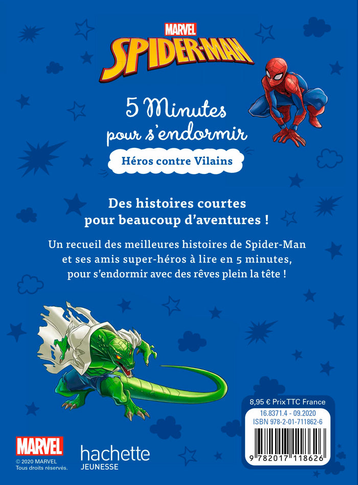 SPIDER-MAN - 5 Minutes pour s'endormir - Héros contre Vilains - Marvel