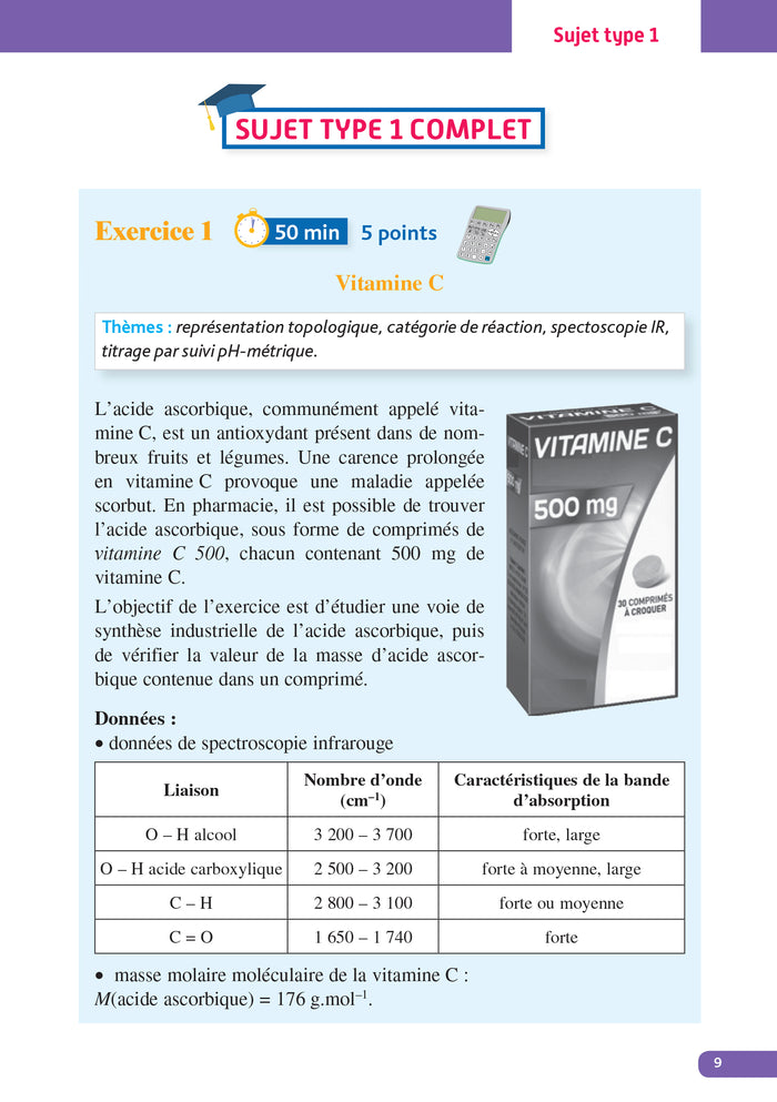 Annales Bac 2021 Spé Physique Chimie Term