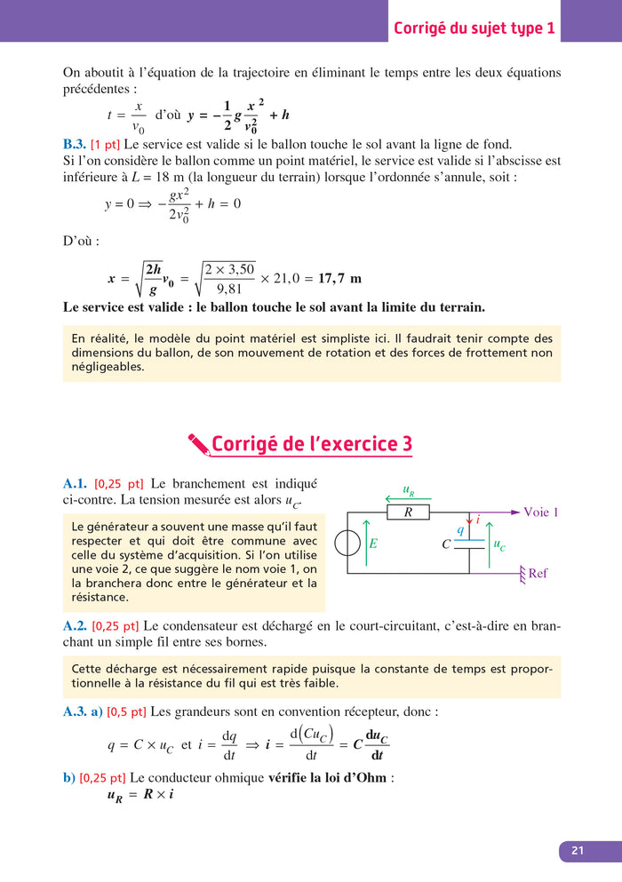 Annales Bac 2021 Spé Physique Chimie Term