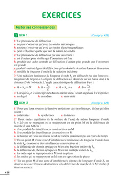 Exos Résolus Spécialité Physique Chimie Terminale