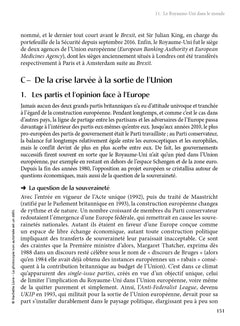 Les Fondamentaux - Le Royaume-Uni aujourd'hui