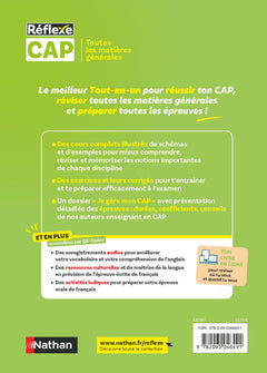 Toutes les matières générales CAP - Réflexe N° 20