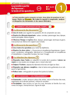 Mon année brevet les fiches français 3e
