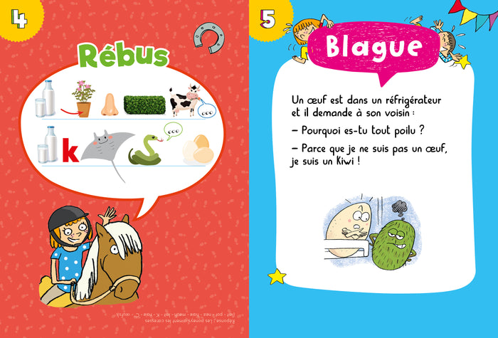 Sami et Julie 100 blagues, charades et devinettes Tome 2