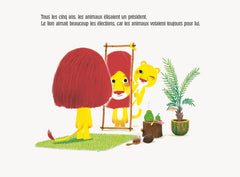 L'histoire du lion qui voulait être président