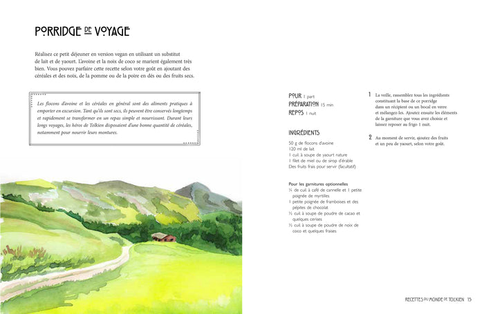 Les recettes du monde de Tolkien