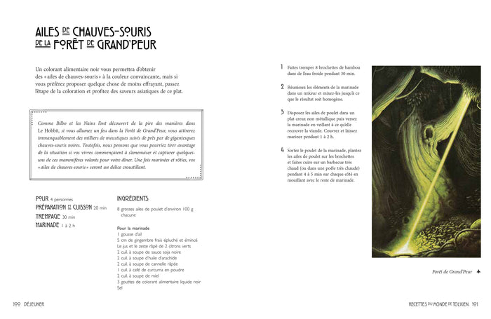 Les recettes du monde de Tolkien