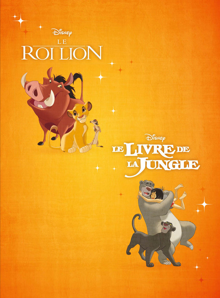 DISNEY CLASSIQUES - Coffret Disney Cinéma - Le Roi Lion et Le Livre de la Jungle
