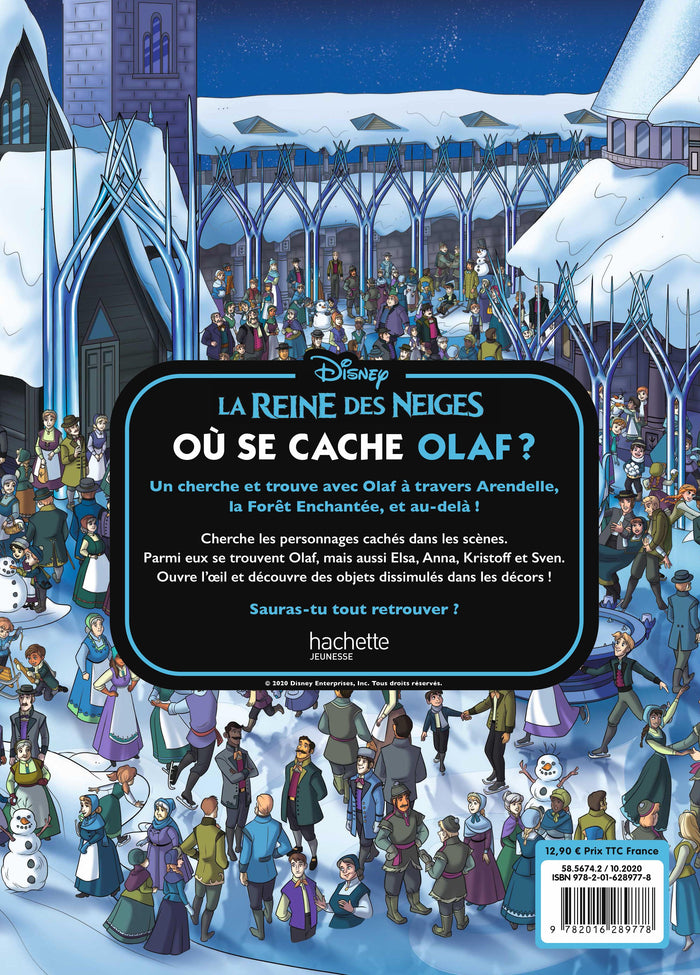 La Reine des Neiges - Où se cache Olaf ? - Cherche et trouve